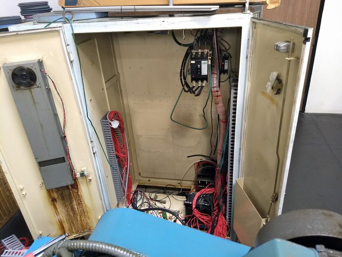 empty CNC enclosure